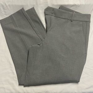 J Crew mid gray women’s dress pant